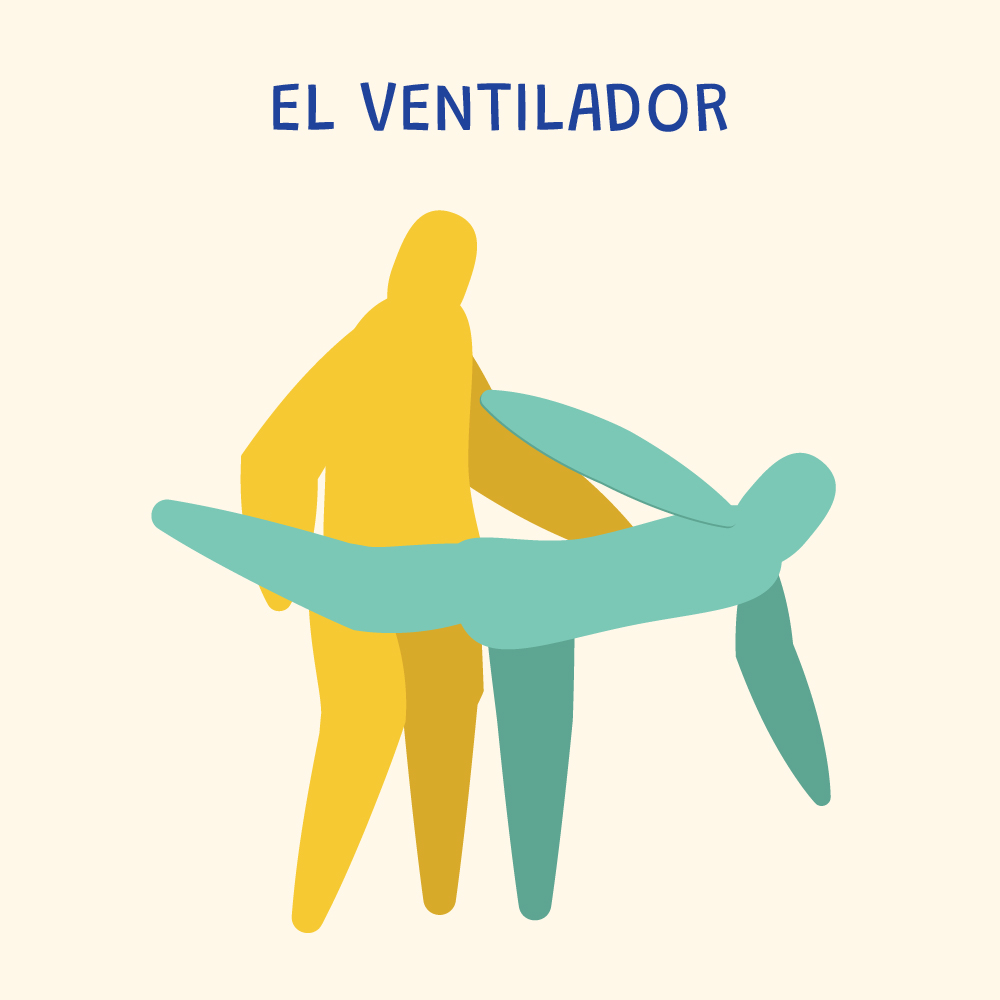 Ilustración pareja probando posiciones sexuales recomendadas para micropene
